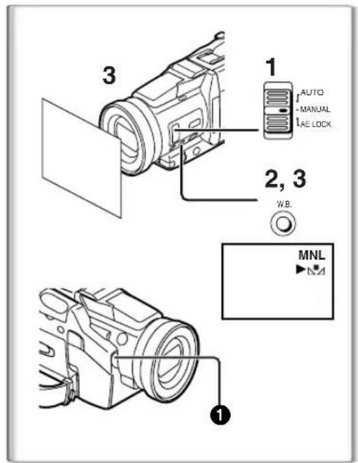 PANASONIC PVDV952 - To cancel AE Lock Function - 2