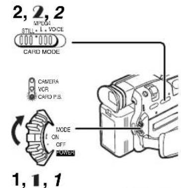 PANASONIC PVDV952 - Enregistrement vocal (fonction d'enregistrement vocal) - 1