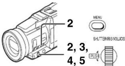 PANASONIC PVDV952 - Réglage DPOF - 2