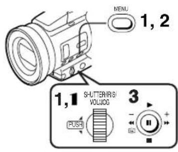 PANASONIC PVDV952 - Playback with Wipe Mode and Mix Mode - 1