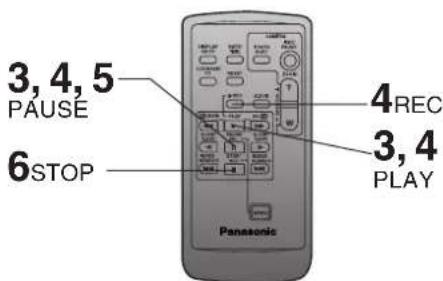PANASONIC PVDV102 - Copying from Digital Equipment (dubbing) - 3