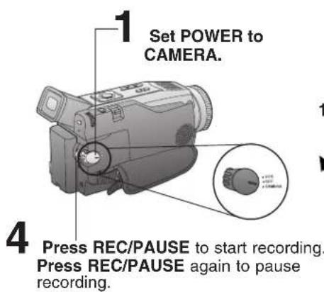 PANASONIC PVDV102 - Camera Recording - 1