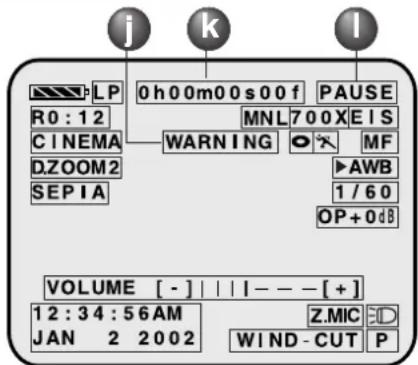 PANASONIC PVDV102 - Mode camera/magnétoscope - 1