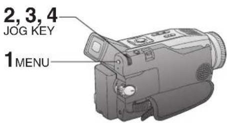 PANASONIC PVDV102 - Set the Date and Time - 1