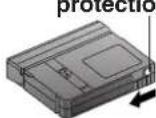 PANASONIC PVDV102 - Protection contre l'effacement accidentel - 1