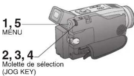 PANASONIC PVDV102 - Pour régler la brillance ou la couleur de l'affichage - 1