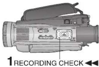 PANASONIC PVDV102 - Recording Check - 1