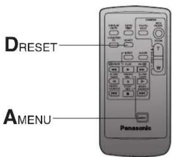 PANASONIC PVDV102 - Mémoire-arrêt au montage - 1