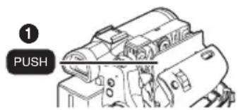 PANASONIC NVGS70 - Einlagen/Entnahmen einer Kassette - 3