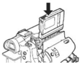 PANASONIC NVGS70 - Insertion/retrait d'une cassette - 2