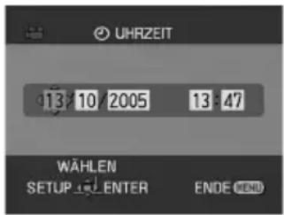 PANASONIC NVGS70 - Einstellen von Datum und Uhrzeit - 1