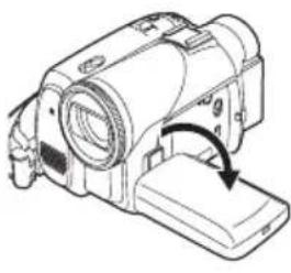 PANASONIC NVGS70 - Utilisation de I'écran à cristaux liquides (ou LCD) - 3