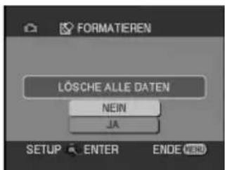 PANASONIC NVGS70 - Formatieren einer Speicherkarte - 1