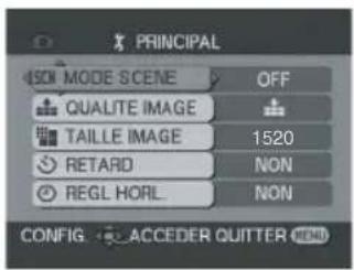 PANASONIC NVGS70 - ■ MENU D'ENREGISTREMENT SUR CARTE] - 1