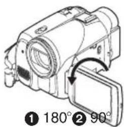 PANASONIC NVGS70 - Utilisation de I'écran à cristaux liquides (ou LCD) - 2