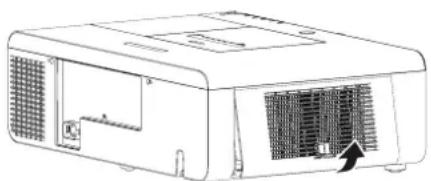 PANASONIC PTEZ570 - Réinitialisez la minuterie du filtre.7) - 2