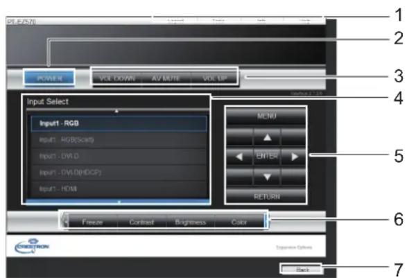PANASONIC PTEX500 - Page de fonctionnement - 1