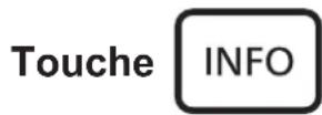 PANASONIC PTEX500 - Utilisation de la touche INFO - 1