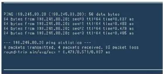 PANASONIC PTEX500 - Ping test page - 2