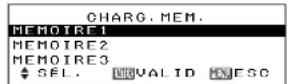 PANASONIC PTAE700U - Rappel des réglages des images sauvegardées (USER MEMORY) - 2