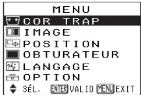 PANASONIC PTAE700E - Guide de fonctionnement de menu - 2