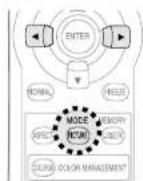PANASONIC PTAE700E - Selection du mode d'image (PICTURE MODE) - 1