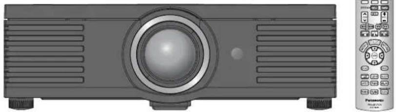 PANASONIC PTAE2000E - Modèle No. PT-AE2000E - 1