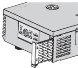 PANASONIC PTAE2000E - Nettoyage du filtré à air - 1