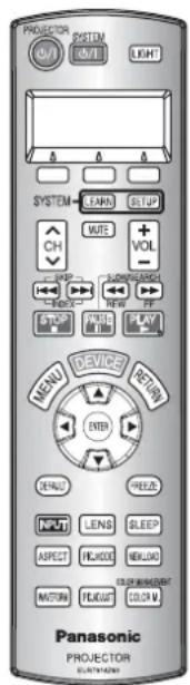PANASONIC PTAE2000E - Accessoires - 1
