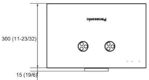 PANASONIC PTAE2000E - Dimensions - 1