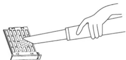 PANASONIC PTAE2000E - Nettoyage du filtré à air - 2