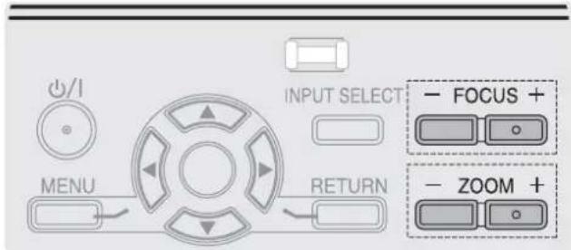 PANASONIC PTAE2000E - Positionnement de l'image - 2