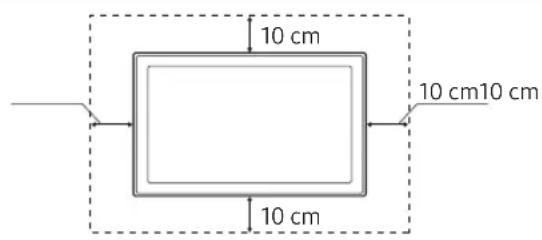 SAMSUNG UE65NU8045T - Ausreichende Belüftung Ihres Geräts - 2