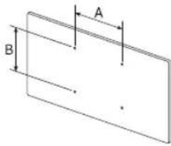 SAMSUNG UE65NU6025K - Fixation du téléviseur à un mur - 3