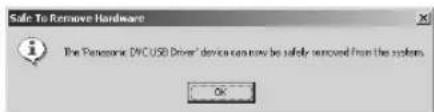 PANASONIC PVVM202 - Vérification de la prise en charge du caméscope par l'ordinateur - 4