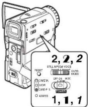 PANASONIC PVVM202 - Recording VoiceVoice Recording Function) - 2