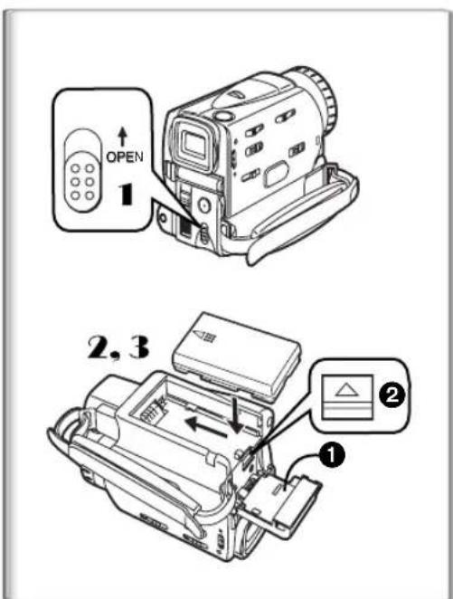 PANASONIC PVVM202 - Removing the Battery Adaptor Unit - 1