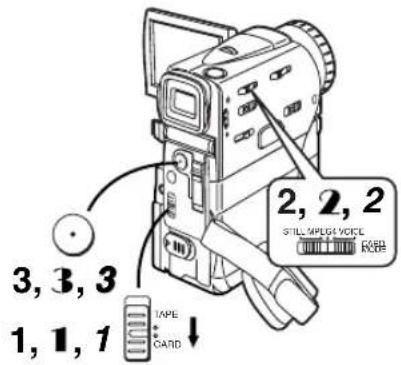 PANASONIC PVVM202 - Pour réduire l'effet "eel rouge" - 1