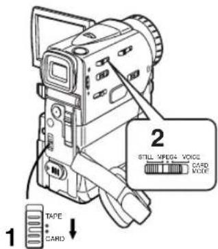 PANASONIC PVVM202 - Retrait de la batterie - 4