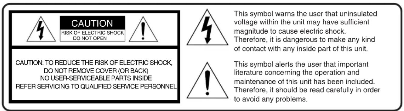 PANASONIC PVVM202 - Safety Precautions - 1