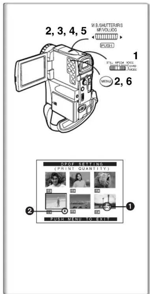 PANASONIC PVVM202 - Sélection et effacement de tous les fichiers - 2