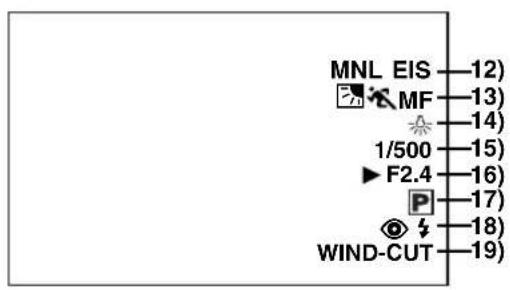 PANASONIC PVVM202 - 11) Indication date/heure [5:30:45PM/OCT 1 2002] ( 19,59) - 1