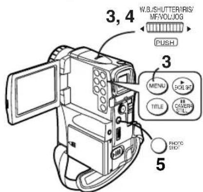 PANASONIC PVVM202 - Retrait de la batterie - 5