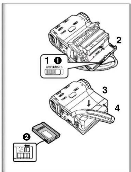 PANASONIC PVVM202 - Adjusting the Grip Belt - 1
