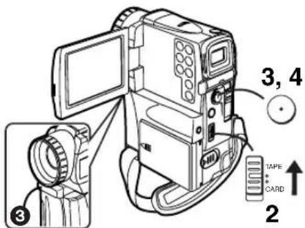PANASONIC PVVM202 - Audio Recording Mode - 2