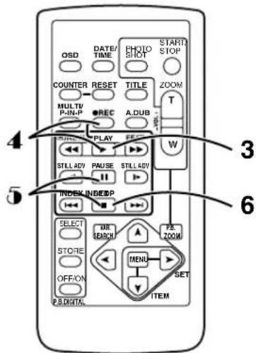 PANASONIC PVVM202 - Vérification du réglage DPOF - 2