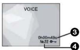 PANASONIC PVVM202 - Enregistrement vocablonction d'enregistrement vocal) - 5