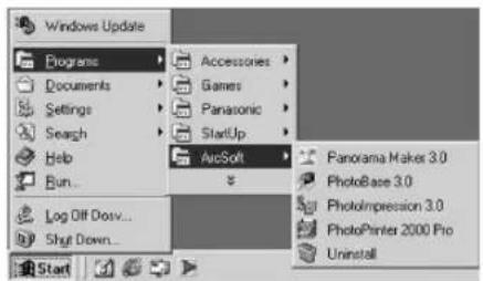PANASONIC PVVM202 - Installation du logiciel (Macintosh) - 1