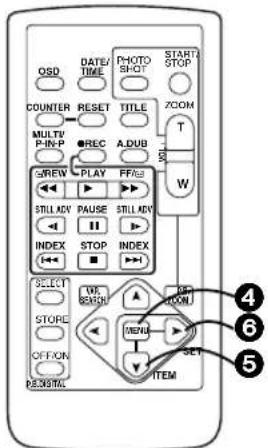 PANASONIC PVVM202 - Adjusting Brightness and Color Level - 5