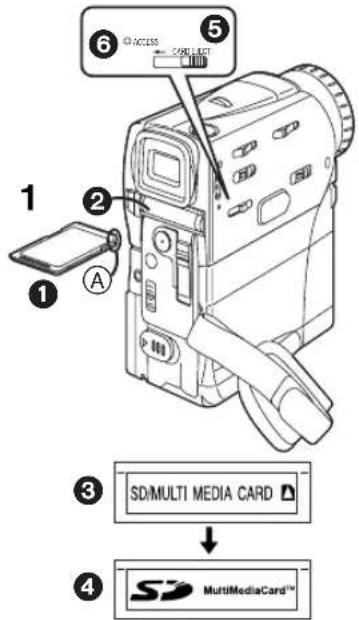 PANASONIC PVVM202 - Removing the Battery - 1